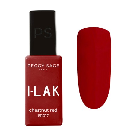 Esmalte semipermanente I-LAK Chestnut Red