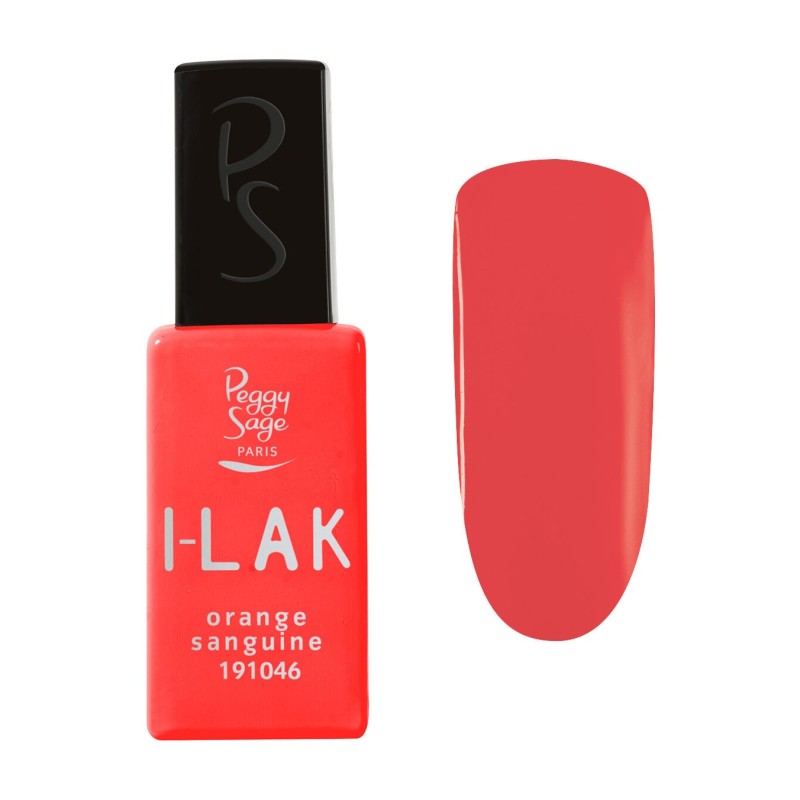 Esmalte semipermanente I-LAK Orange Sanguine