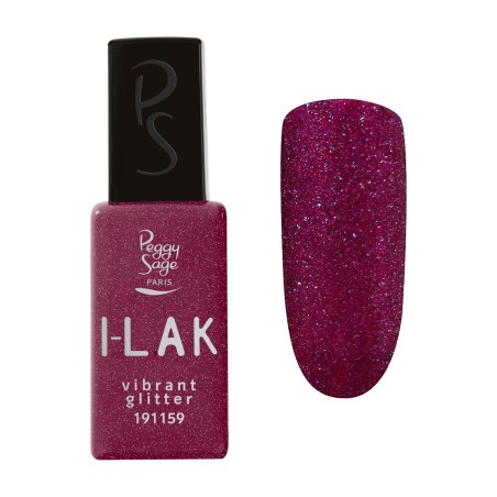 Esmalte semipermanente I-LAK Vibrant Glitter
