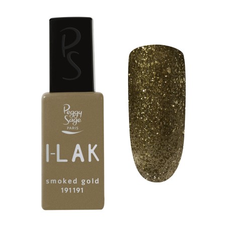 Esmalte semipermanente I-LAK Smoked Gold